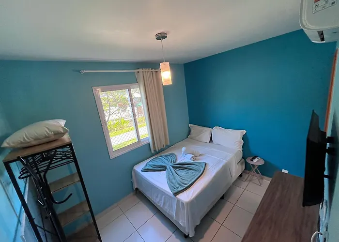 Apartamento Frente Piscina Terreo No Palm Village Em Porto De Galinhas - Eco11